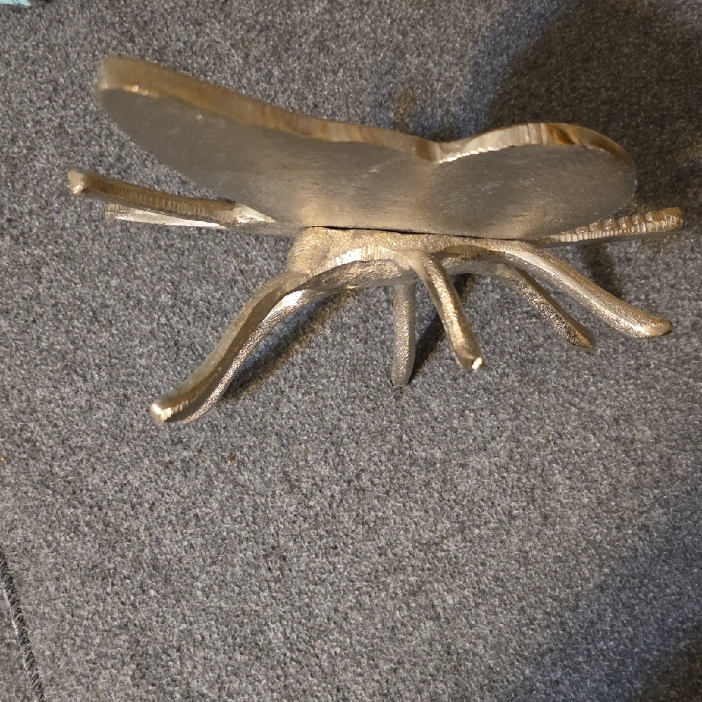 Silver Butterfly Decor - Picture 3 of 6